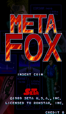 Meta Fox Title Screen